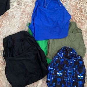 variety of sizes and suits for kid’s competitive swim